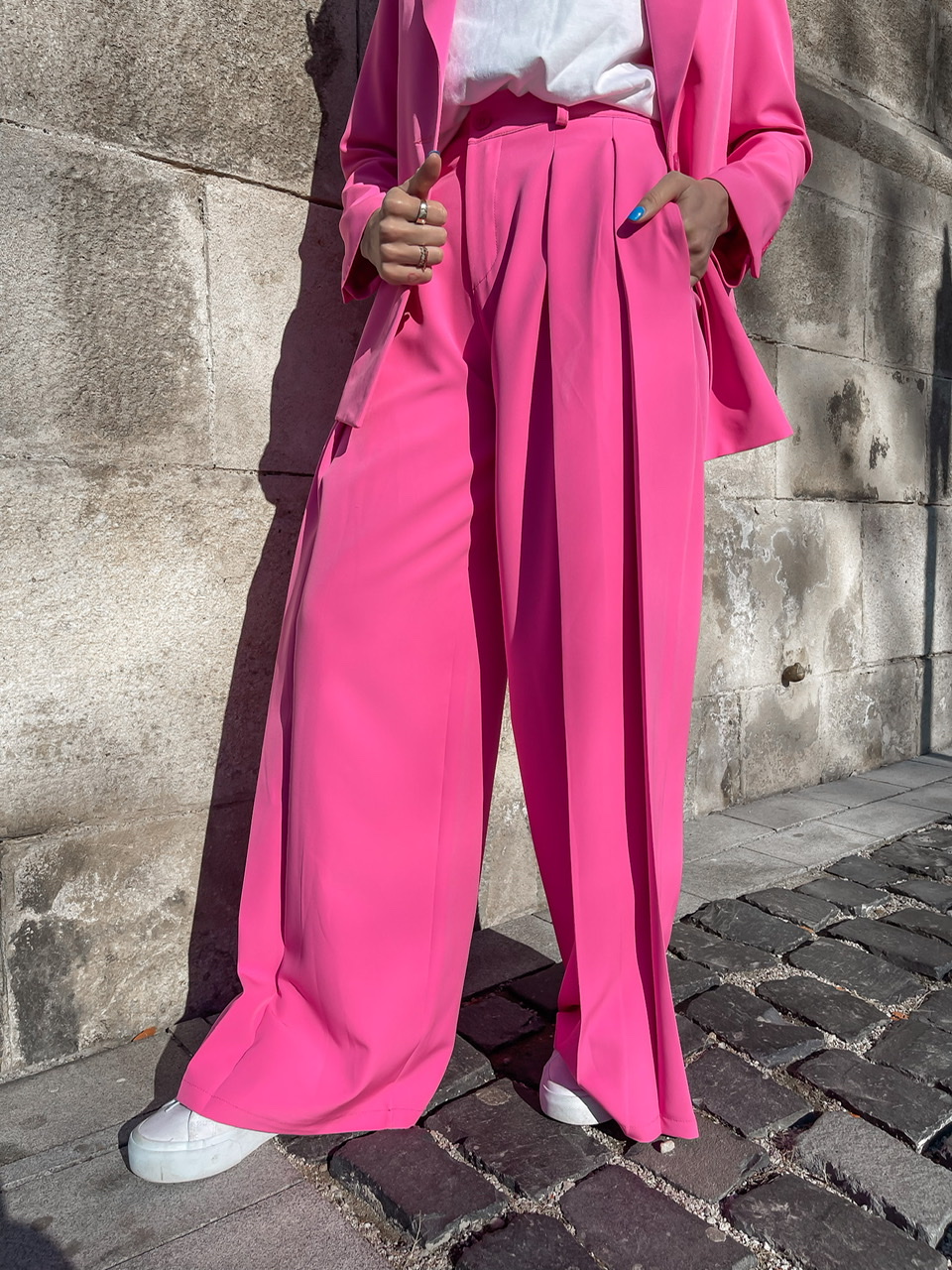 Ružový kostýmový komplet LARINOS