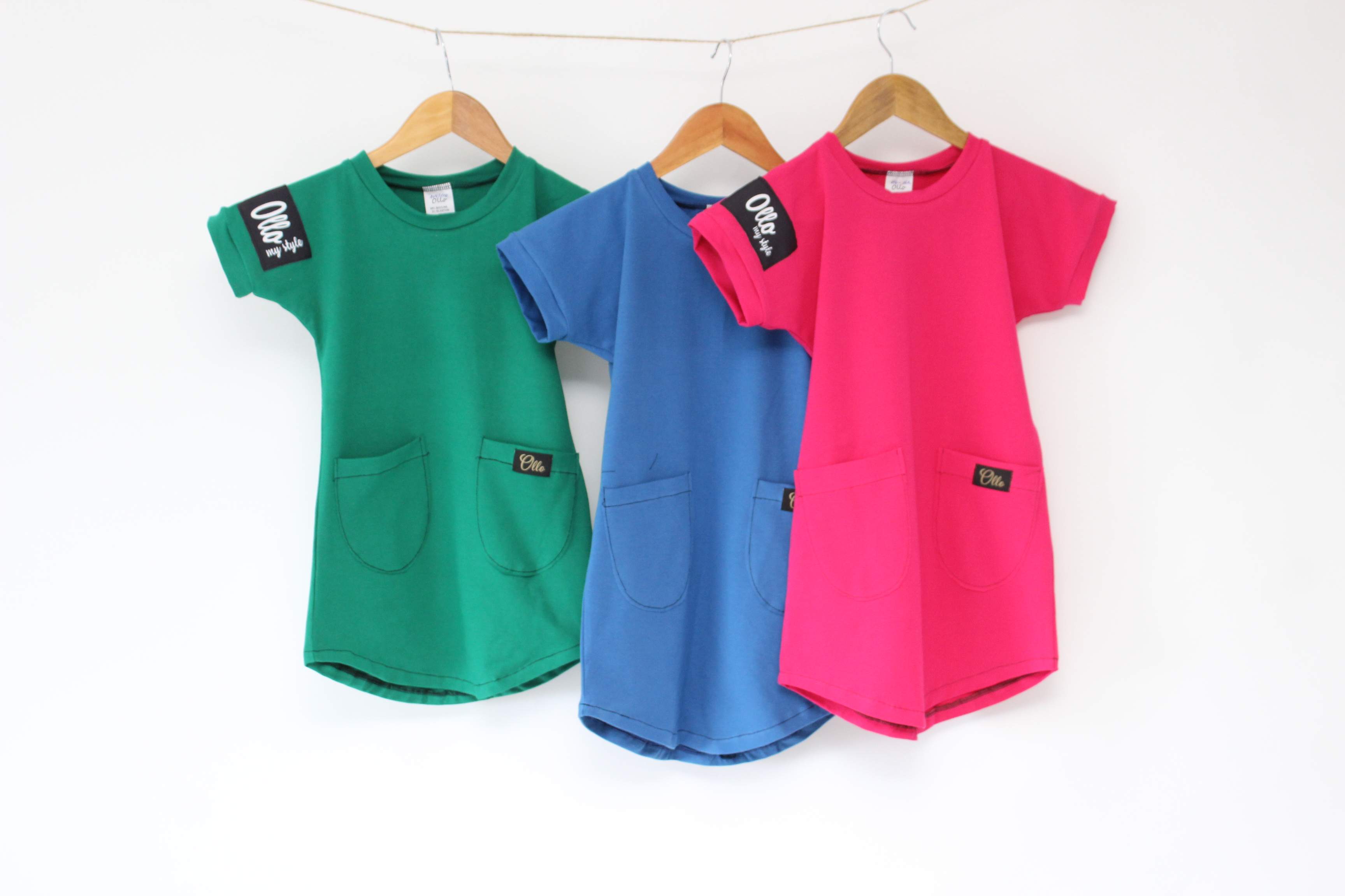 Dievčenské teplákove šaty - 3 farby