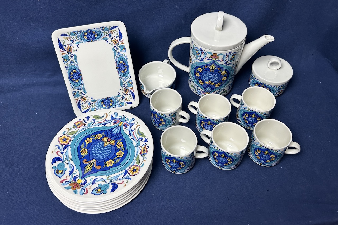 Porcelánová kávová súprava / Coffe set Villeroy&Boch "IZMIR" 1758