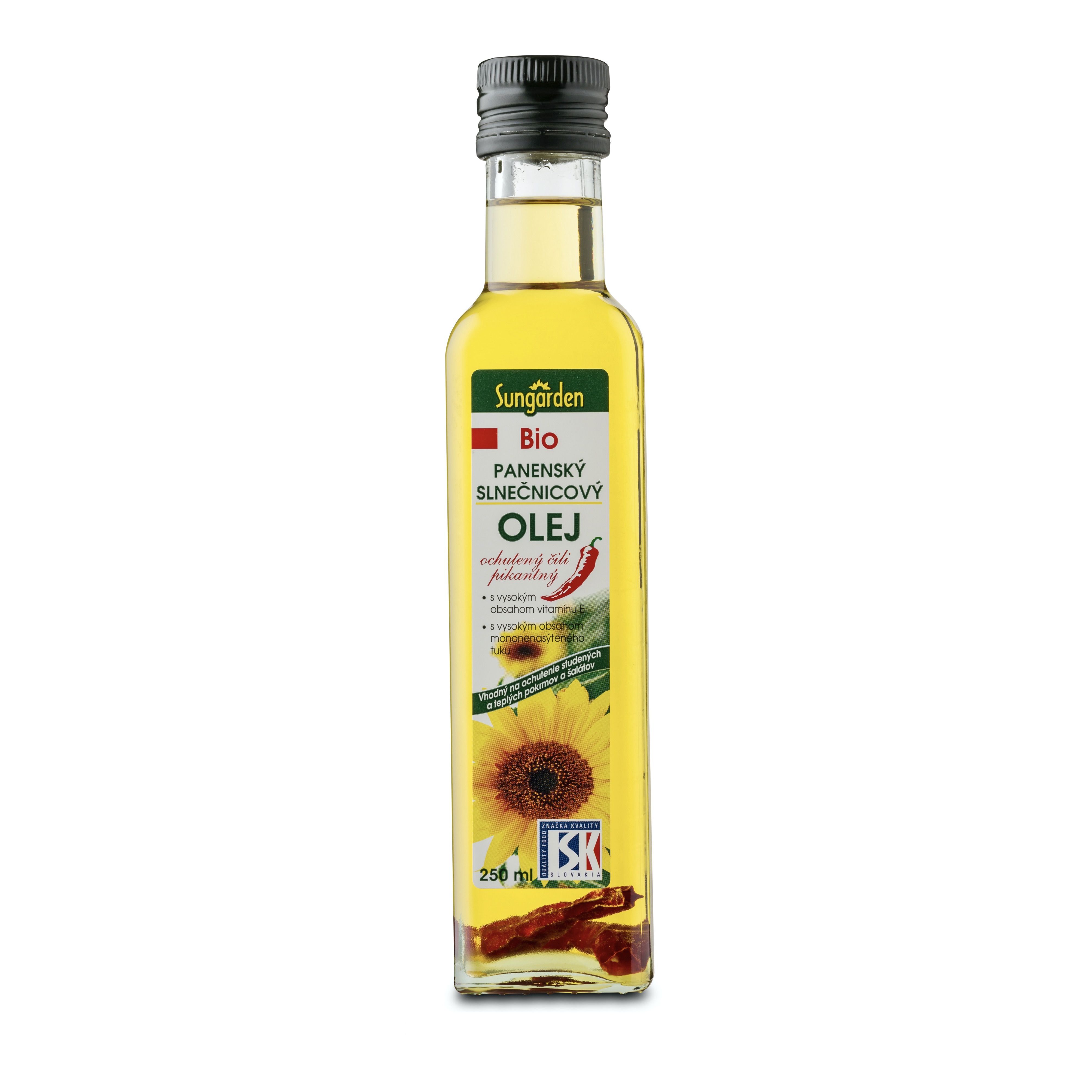 Olej slnečnicový s chilli BIO