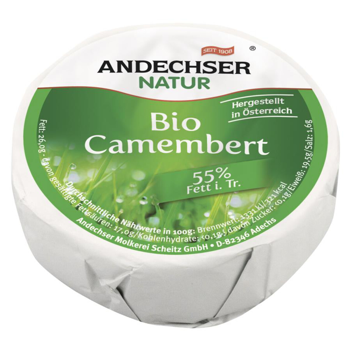 Bio Camembert 150g