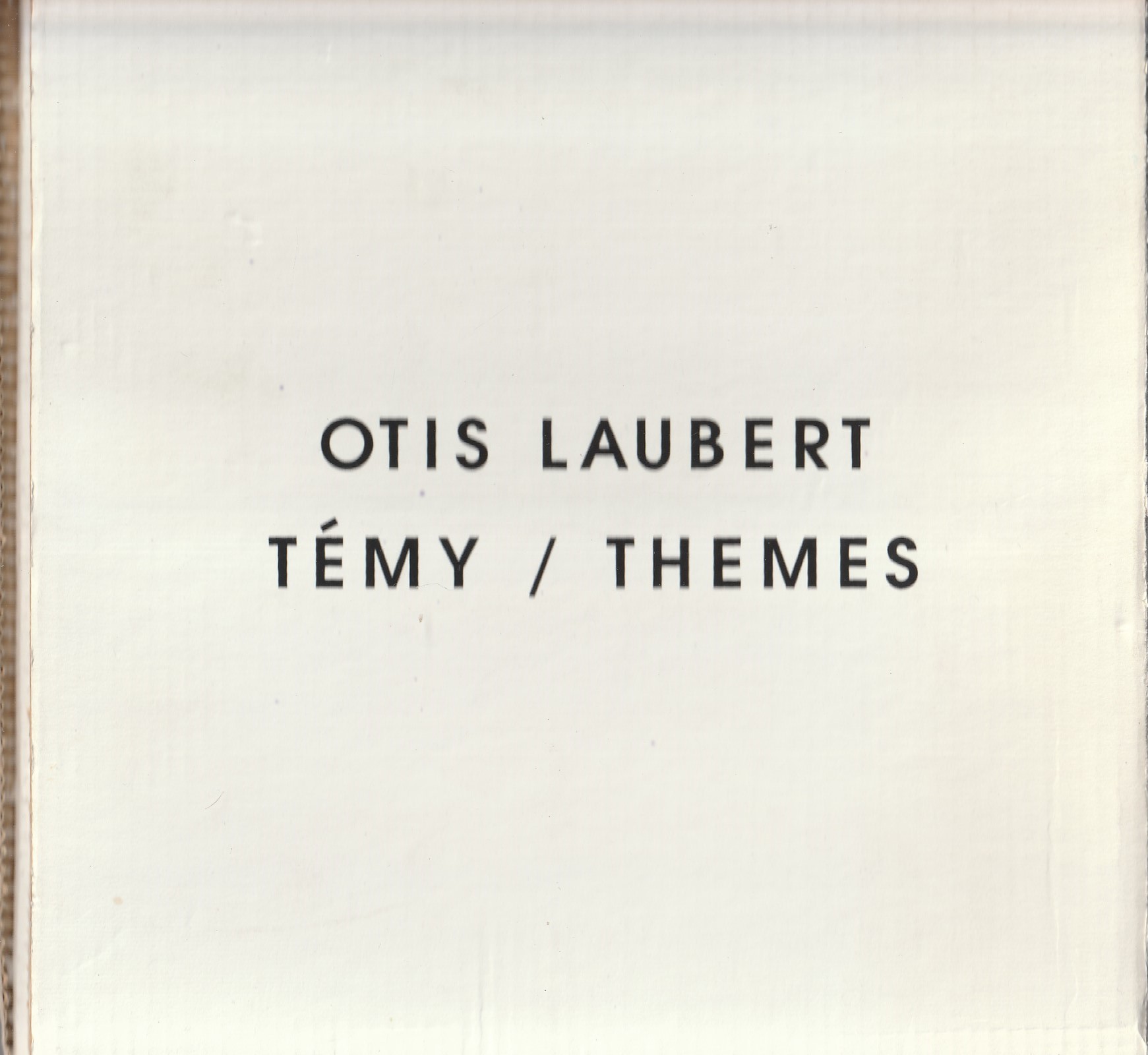 Otis Lauber : Témy/Themes