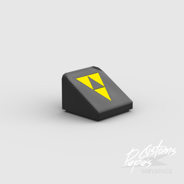 1x1 SLOPE - Blacktron logo - black