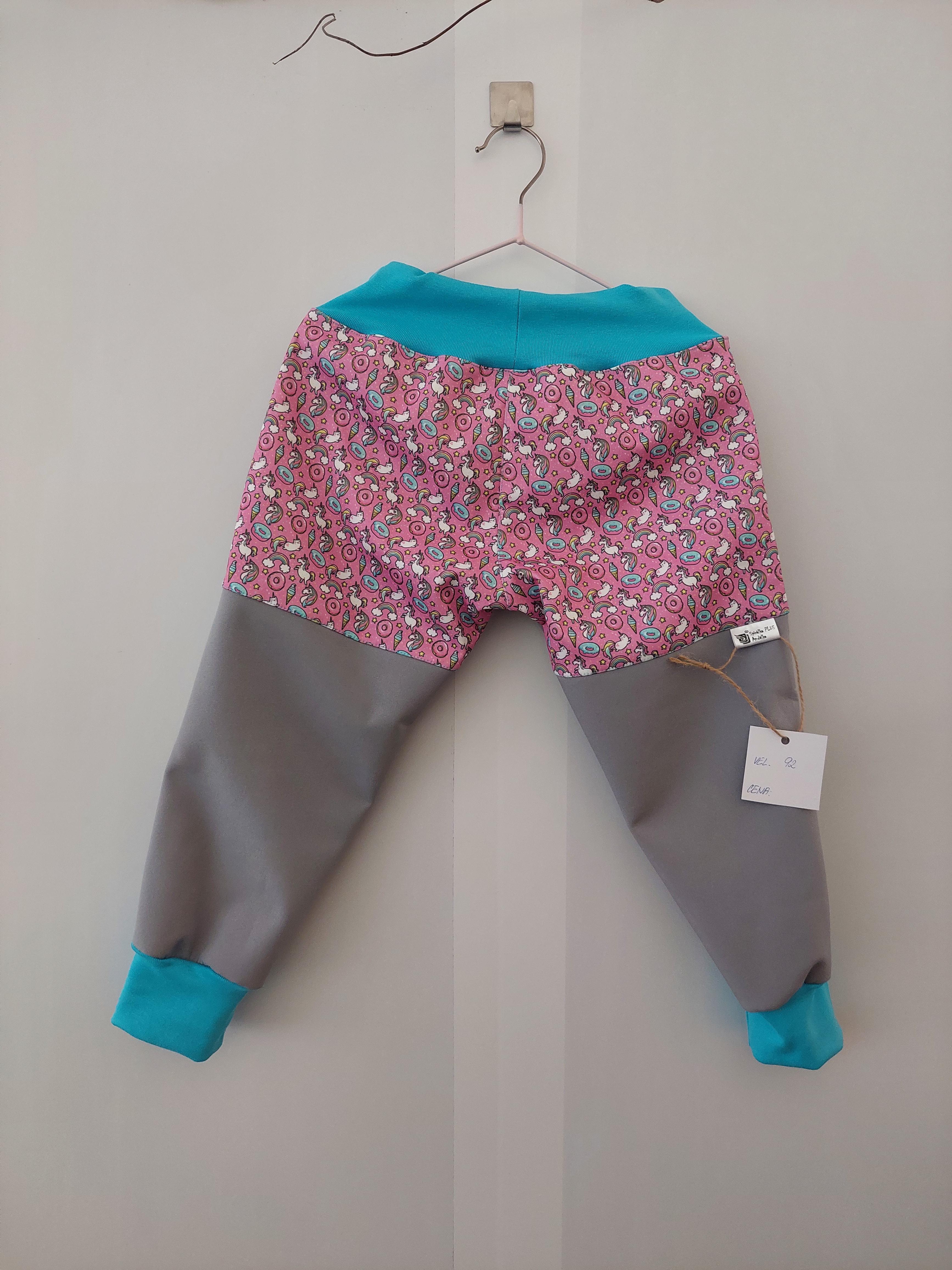 Dívčí softshellové kalhoty zimní