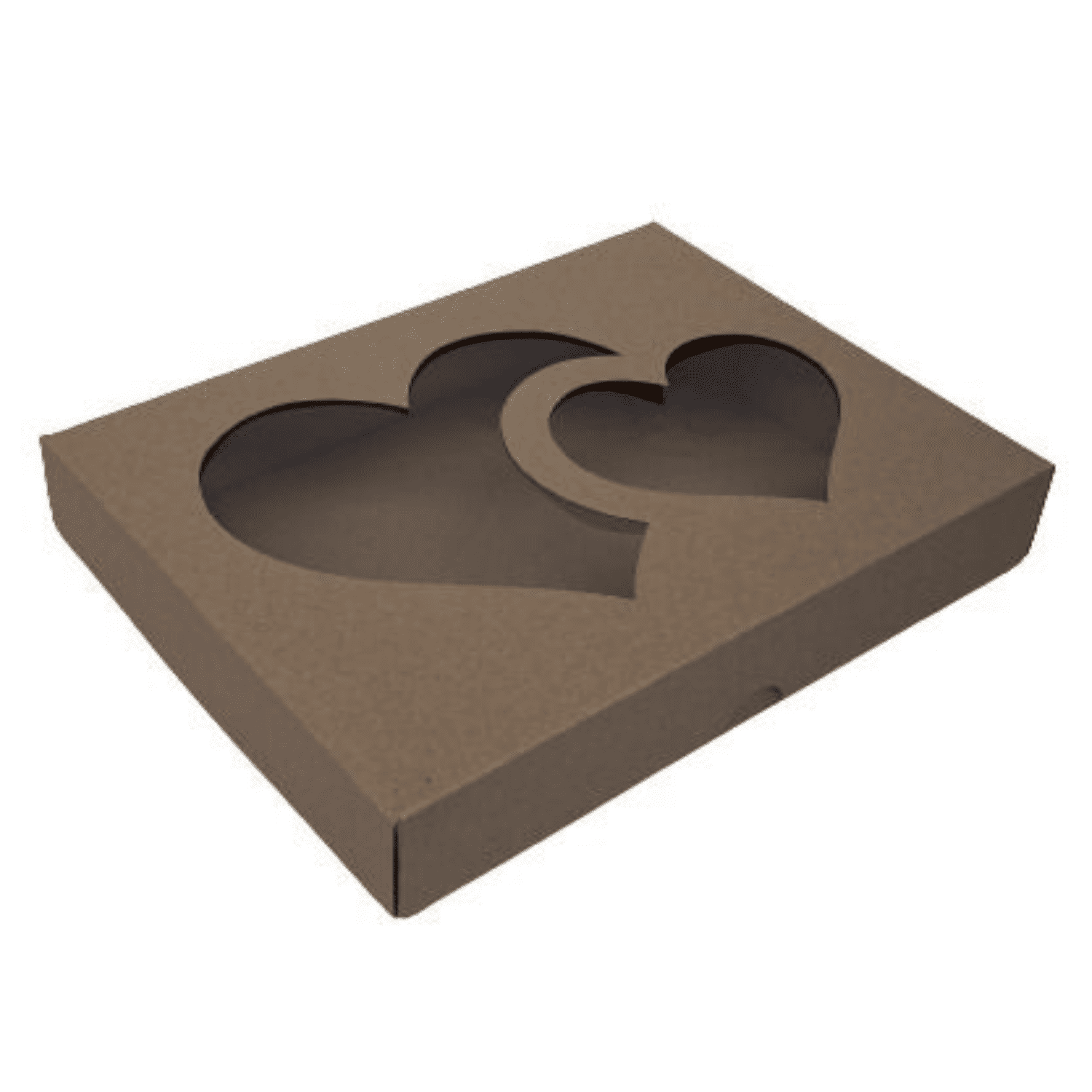 Vianočné krabičky - srdce 250x200x70mm (1ks)