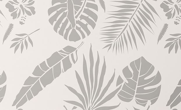 Šablóna Tropical - listy- 70cm šírka x 100cm výška