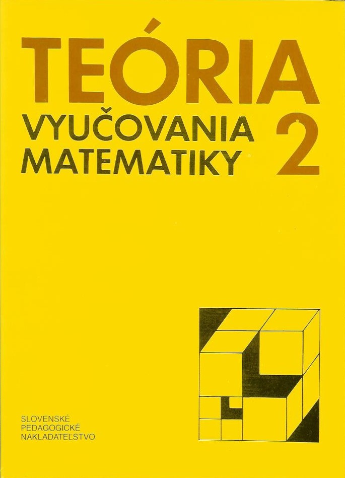 Teória vyučovania matematiky 2