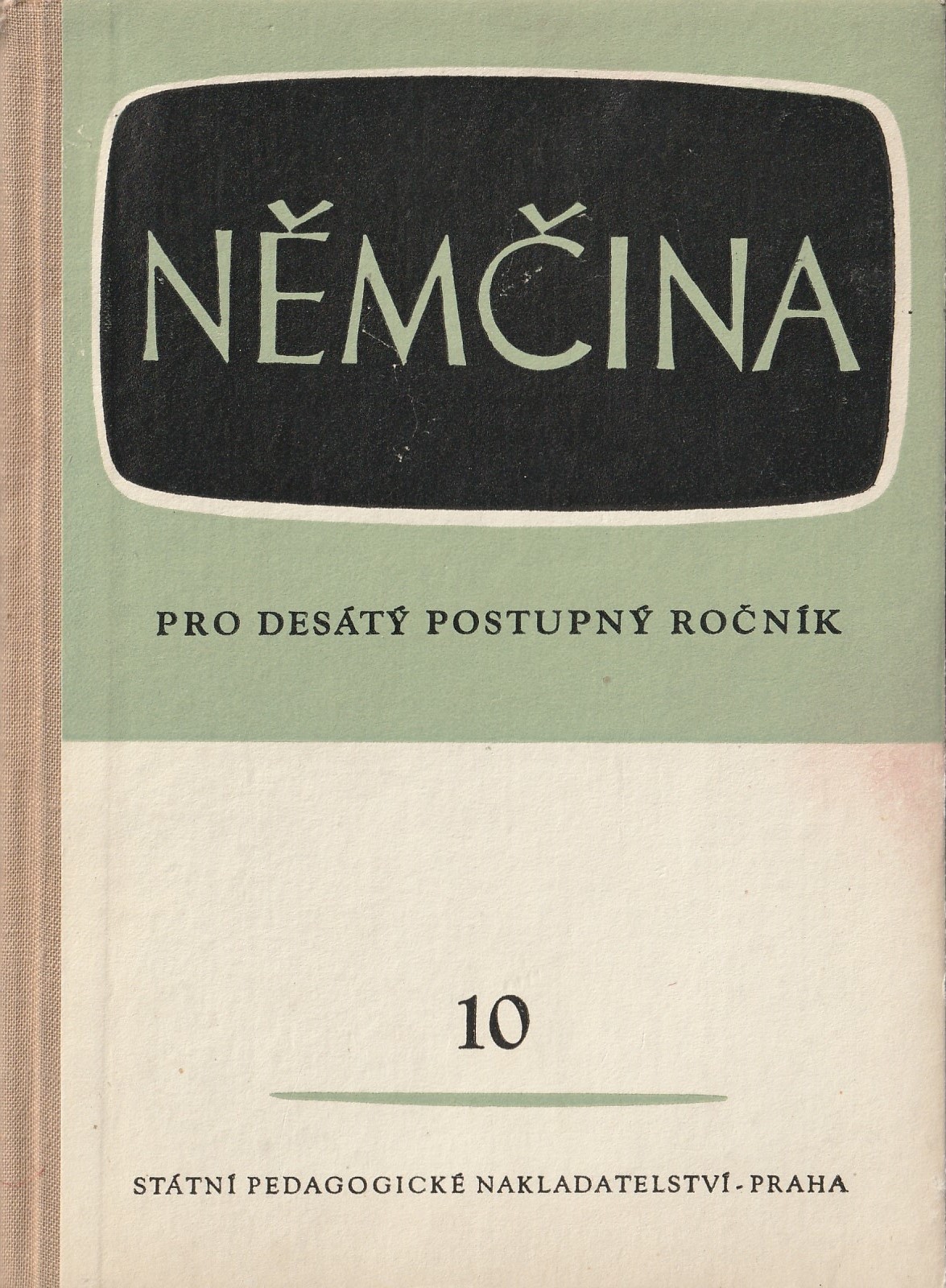 Němčina pro desátý postupný ročník