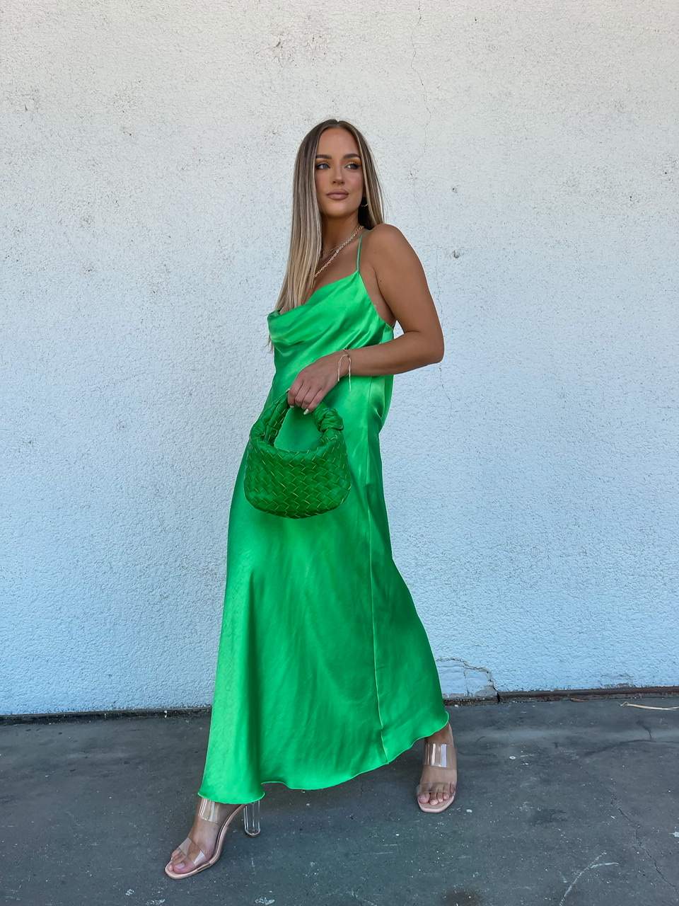 Zelené šaty MARA