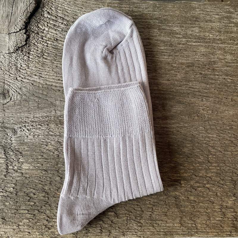 Zdravotné ponožky skrátené - bledošedé