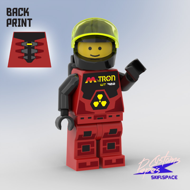 CUSTOM MINIFIGURE 3 - MTRON DEPOLLUTION TEAM