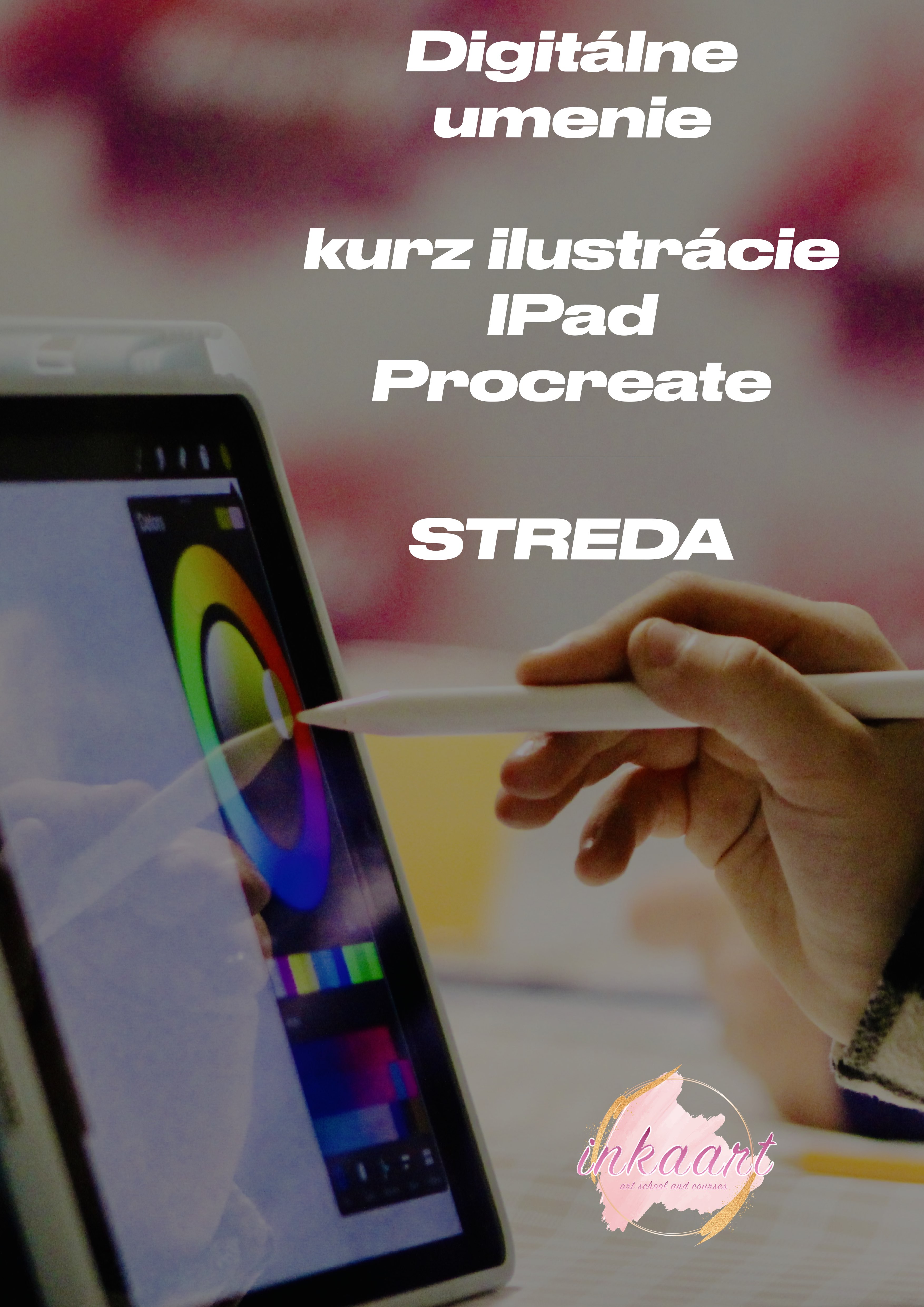 4 | (STREDA) Kurz ilustrácie a sketchingu for kids Ipad Procreate