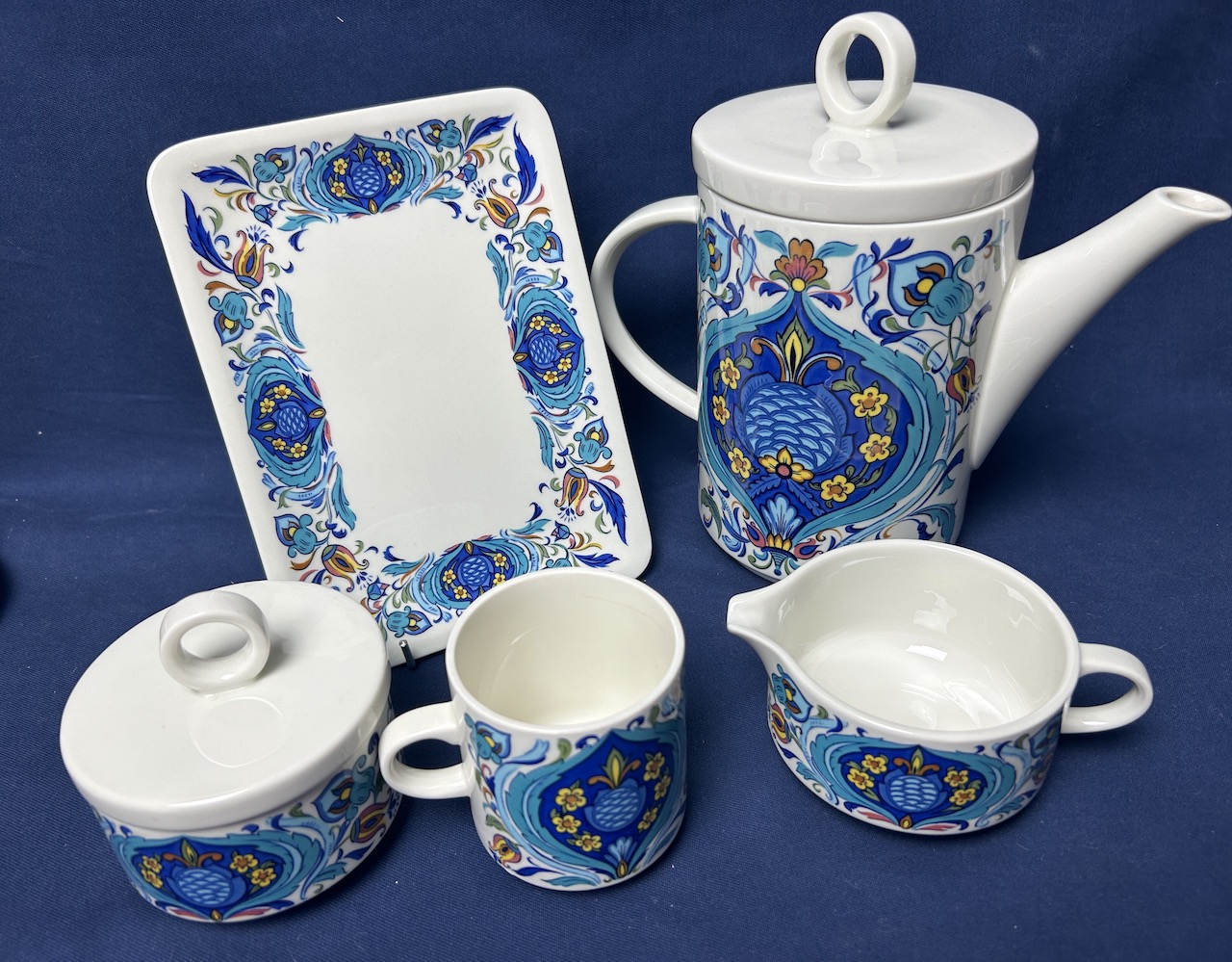 Porcelánová kávová súprava / Coffe set Villeroy&Boch "IZMIR" 1758