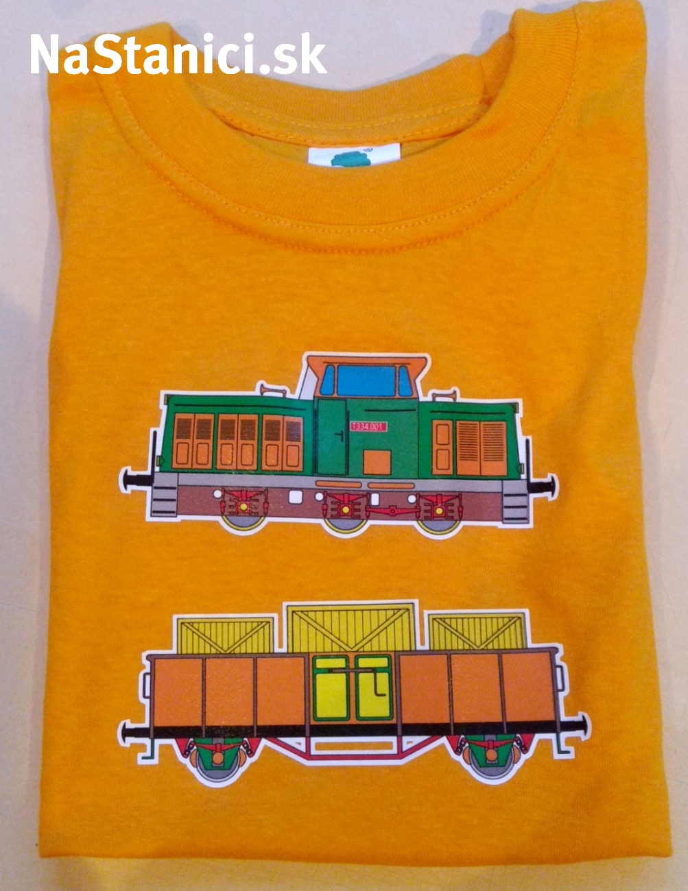 Detské tričko s mašinkou Rosnička a jedným vagónom