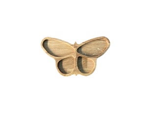 Drevená miska - Motýľ
