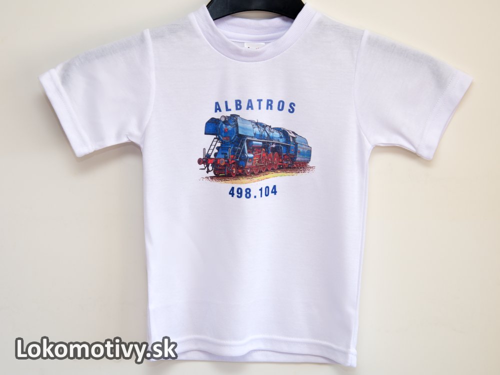 Detské tričko s lokomotívou Albatros