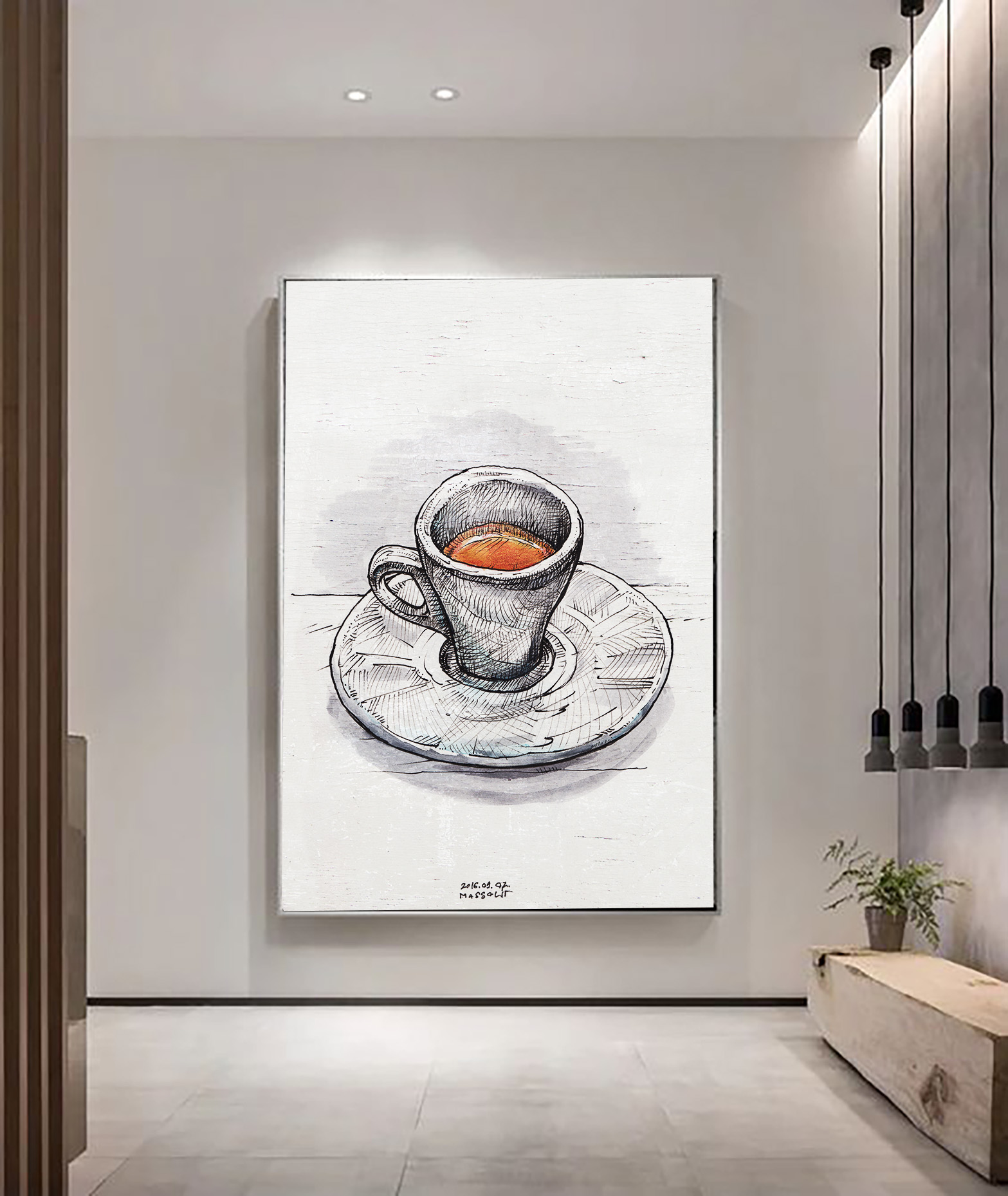 Egy jó kávét reggelire?! Művészi nyomatok - Art prints - Best palces collection