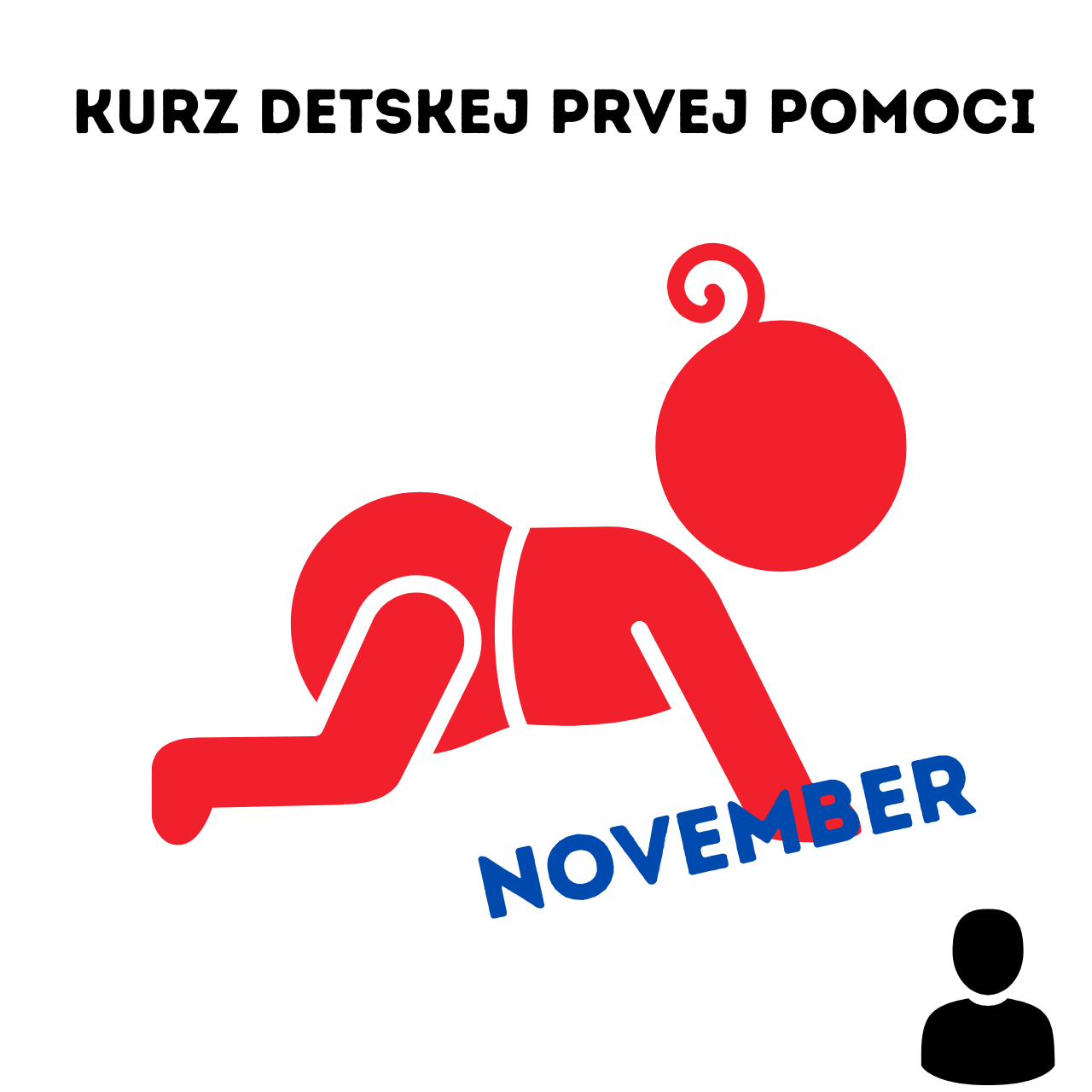 Príhláška - 23.11.2024 skupinový kurz detskej prvej pomoci (1 osoba)