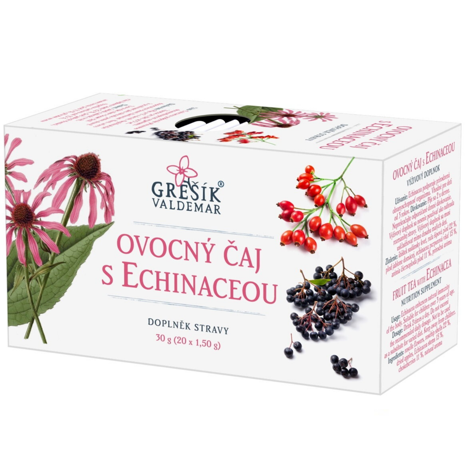 Ovocný čaj s echinaceou (30g)
