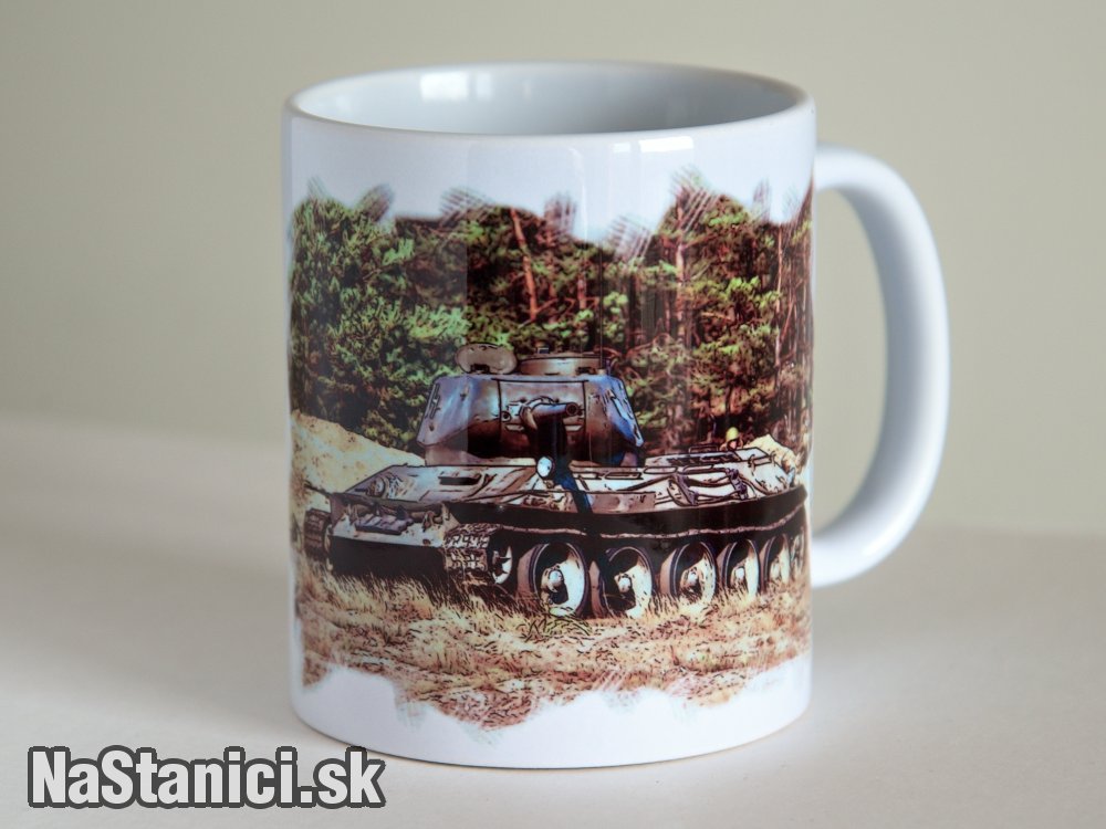 Pohár s tankom T-34