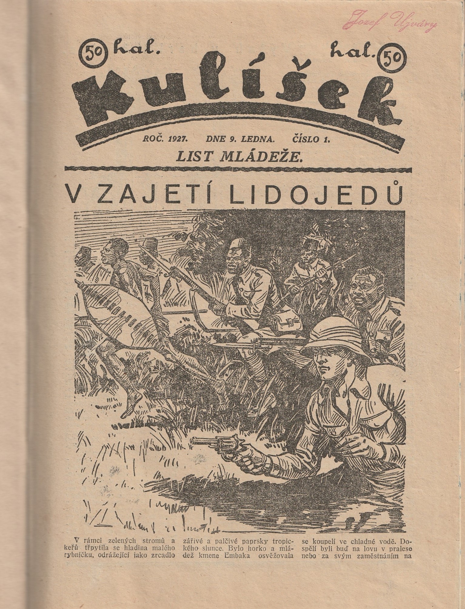 Kulíšek - Komplet zviazaný ročník 1927 /26. čísiel/