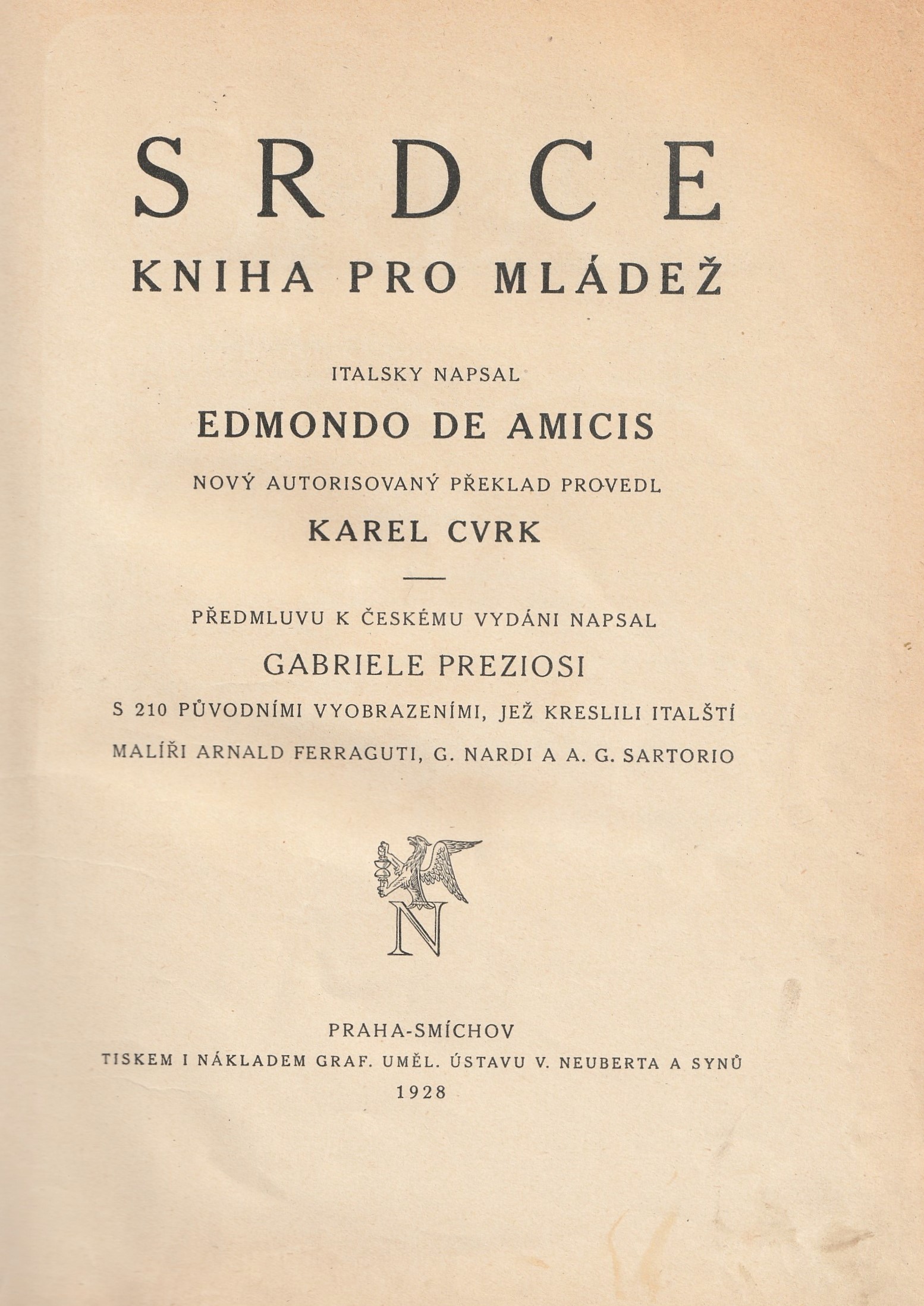 Amicis Edmondo de - Srdce