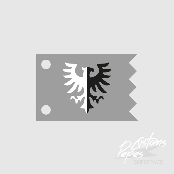 FLAG doublesided 11 (falcon) GREY