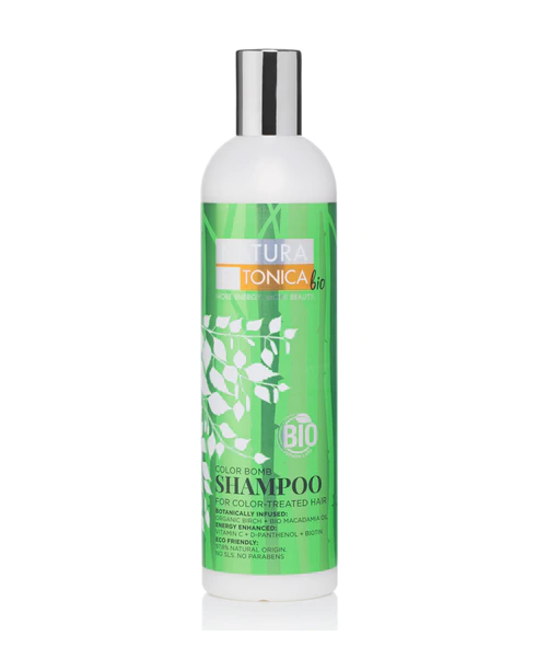 Šampón pre farbené vlasy s výťažkom z brezy - Natura Estonica, 400 ml