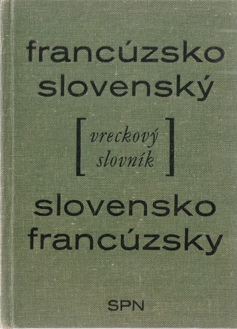 Francúzsko-slovenský, slovensko-francúzsky vreckový slovník