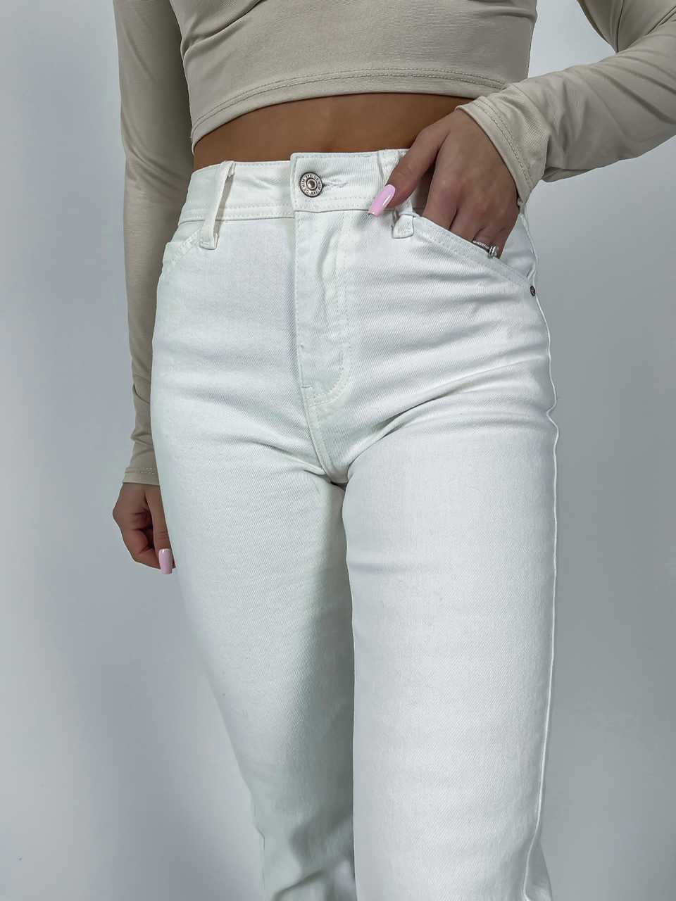 Biele džínsy VENICE