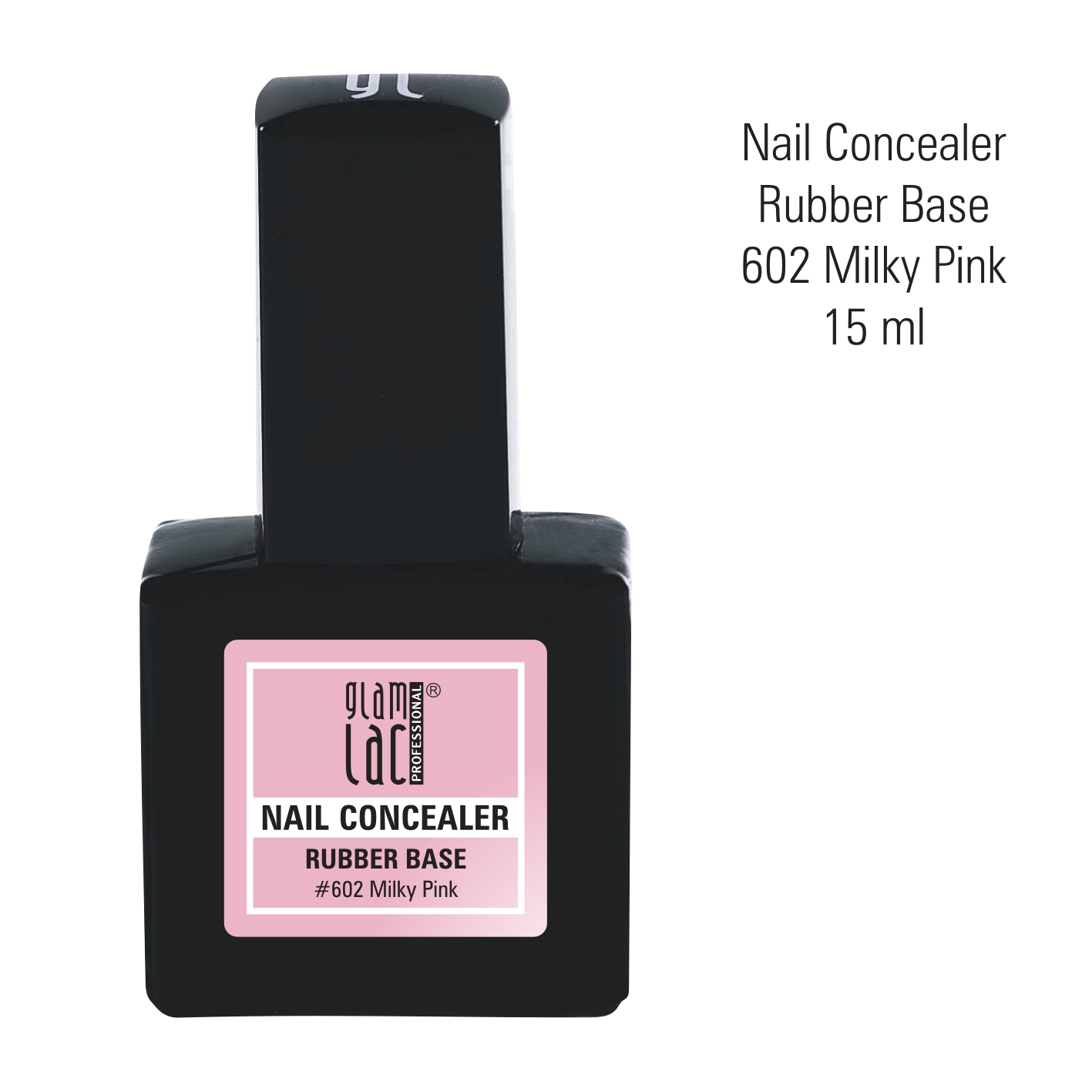 Rubber base "602 Milky Pink", 15 ml