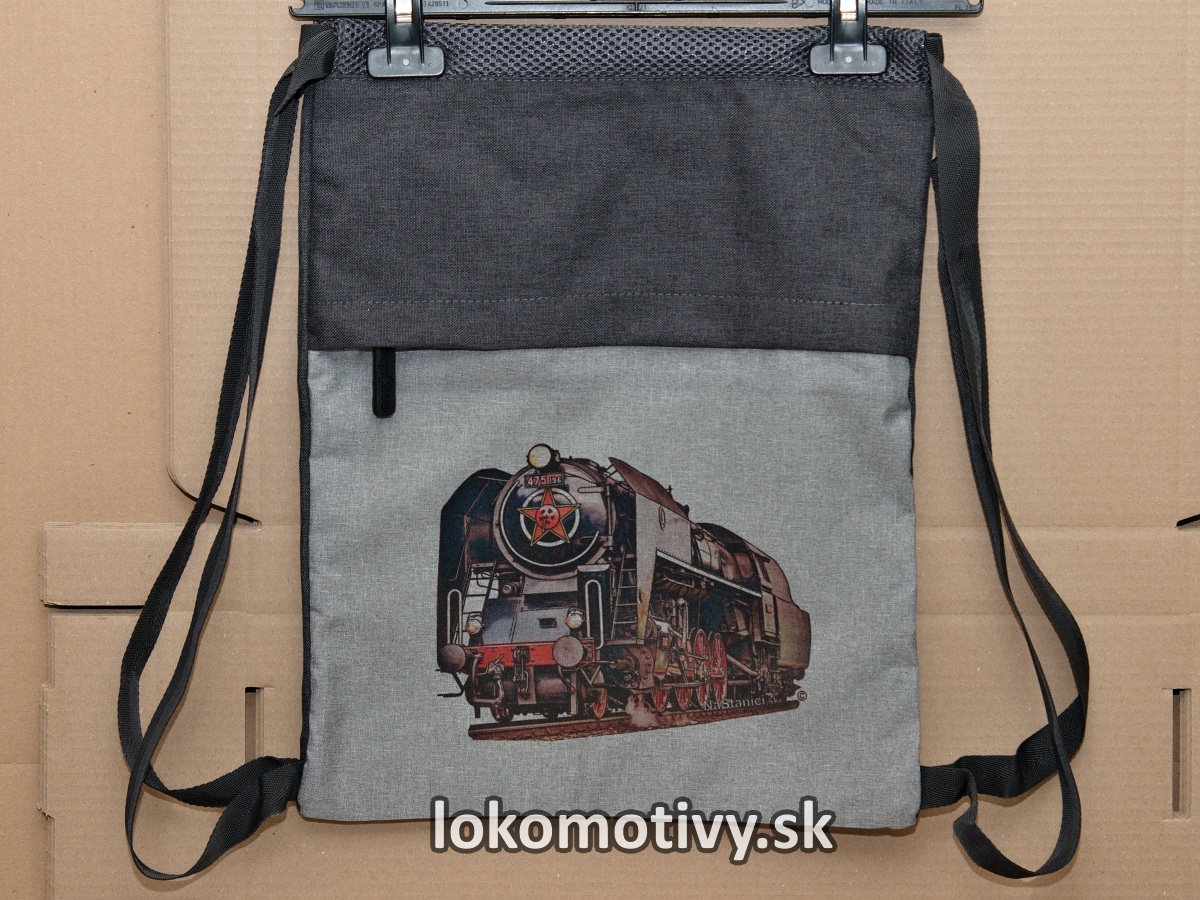 Elegantný batoh s lokomotívou Šľachtičná