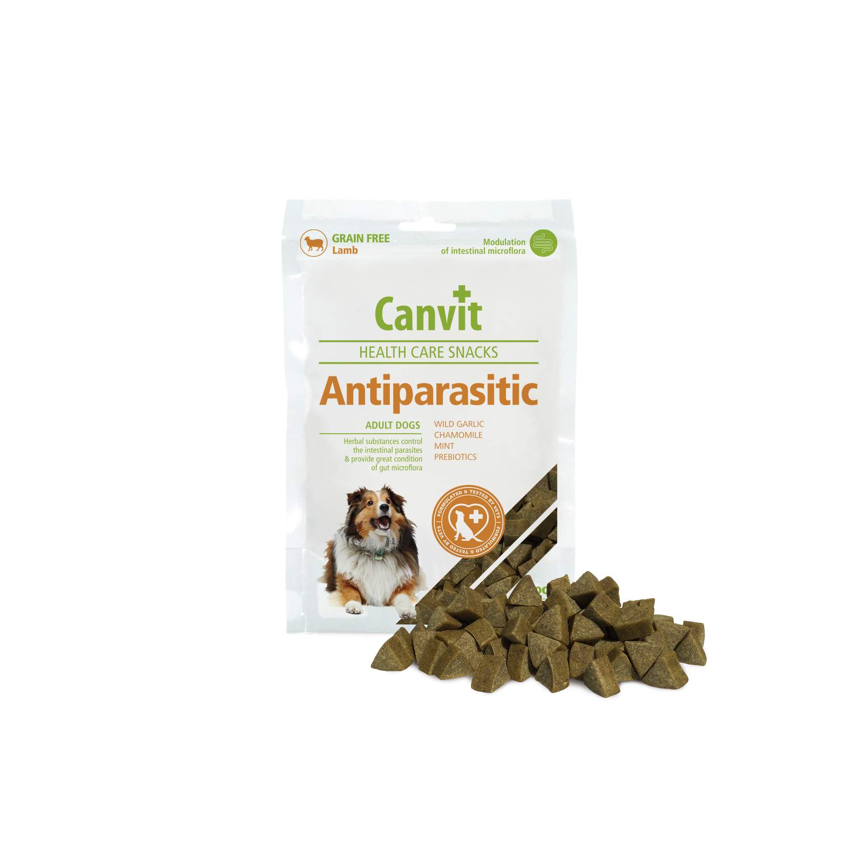 Canvit Antiparasitic Snacks 200g
