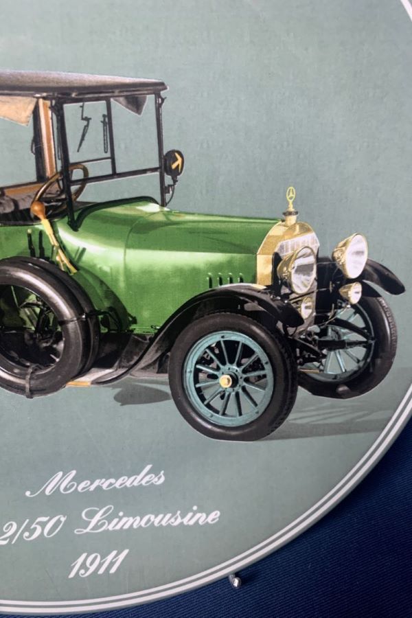 Tanier  dekoračný / plate Lusa Exclusiv Mercedes Benz 22/50 Limousine 1911