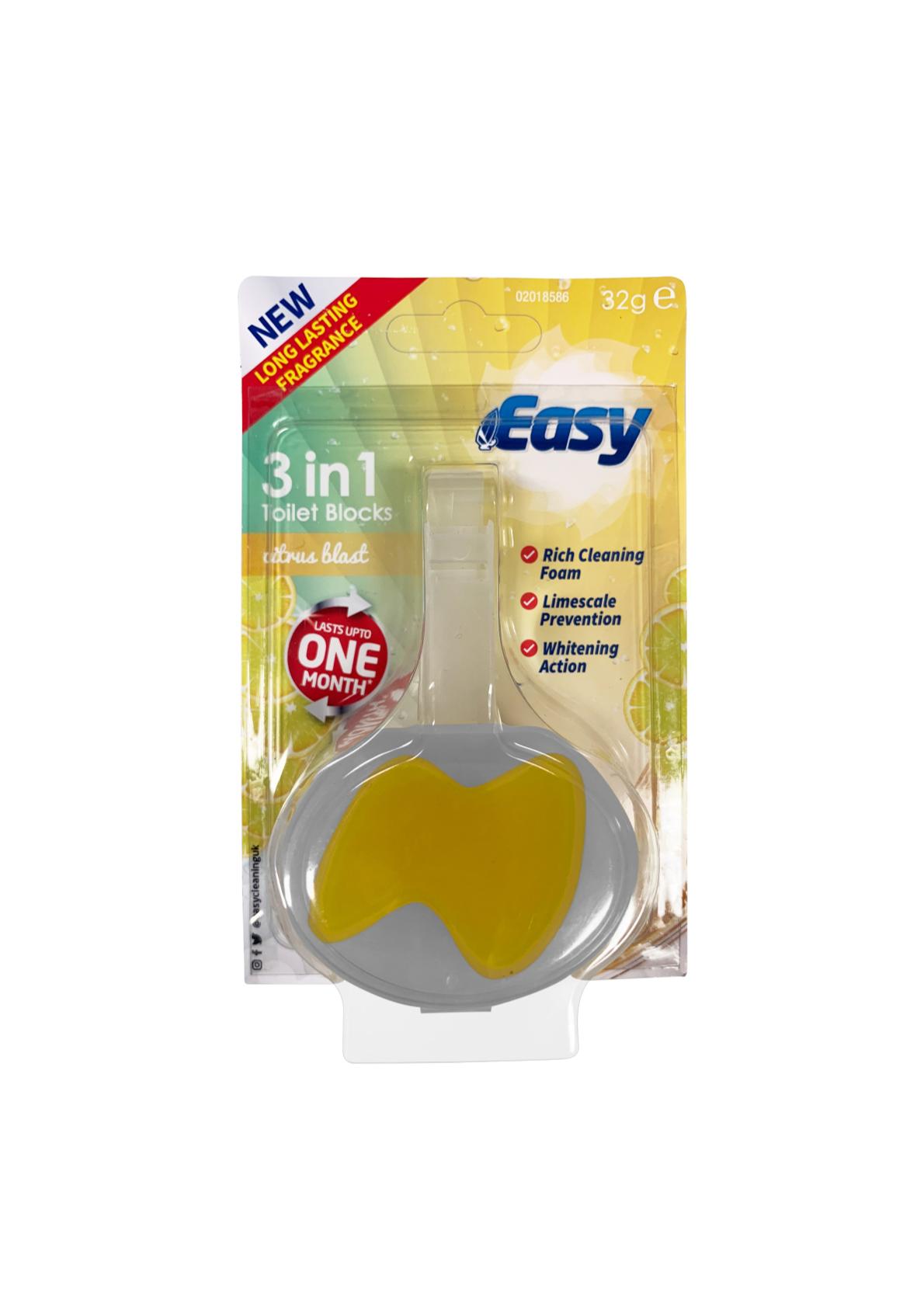 EASY  3in1  block do WC - citrus