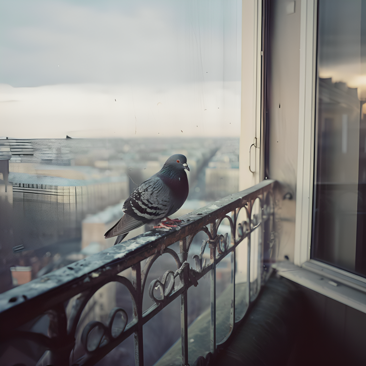 Tajomstvá holubov: Prečo balkóny priťahujú tieto mestské vtáky?