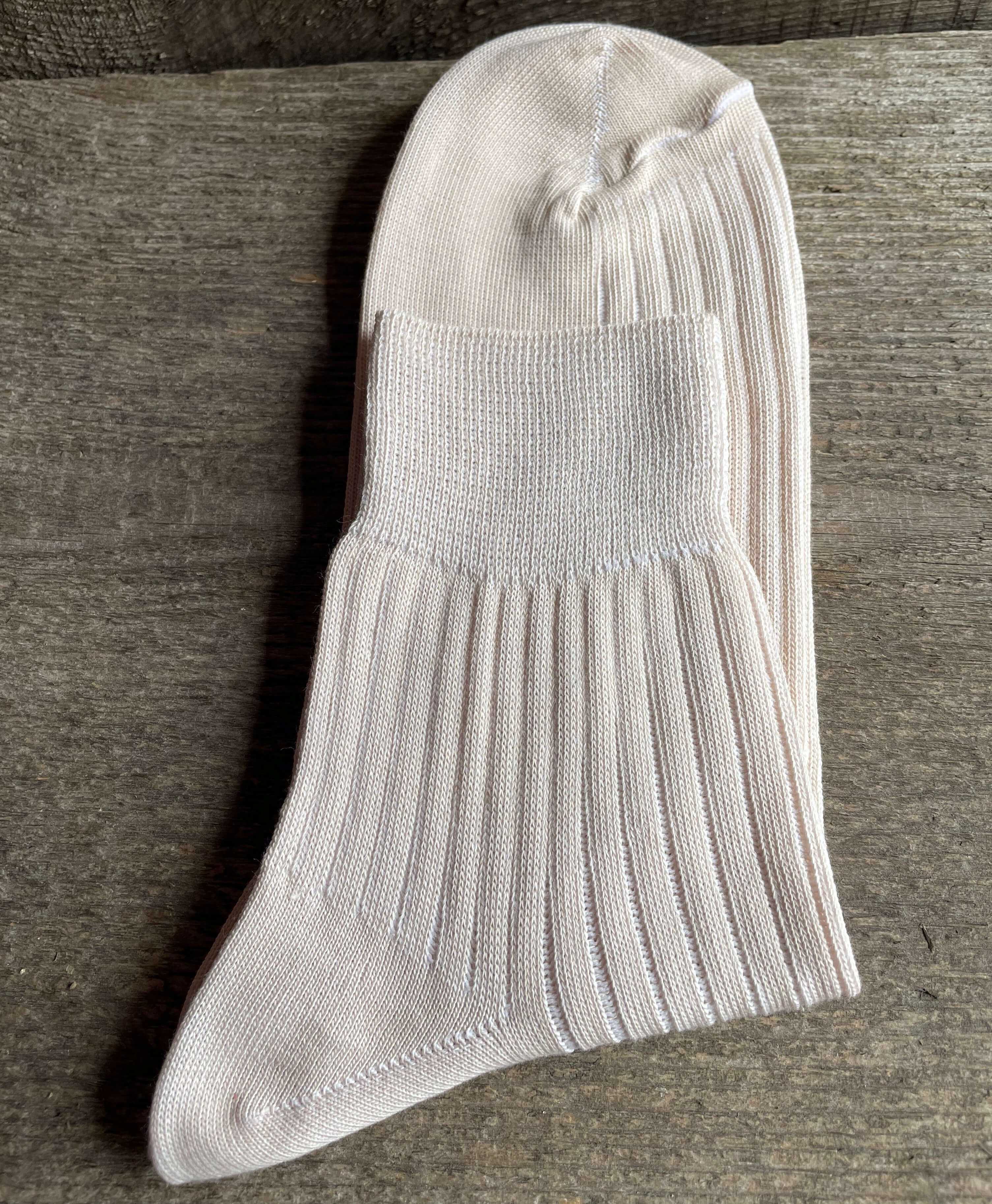 Zdravotné ponožky skrátené - béžové