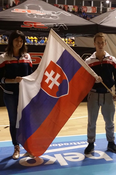 Lucia Lacko-Bartošová a Pavel Brezník na Majstrovstvách sveta v Toríne 2015