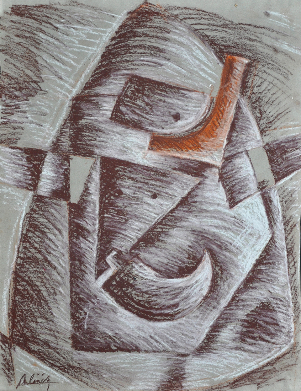 technique: pastel on paper dimension: 42 x 30 cm year: 1998