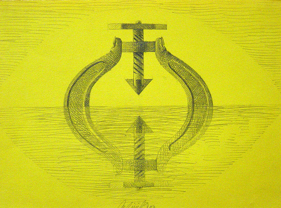 technique: pencil on paper dimension: 21 x 30 cm year: 2002