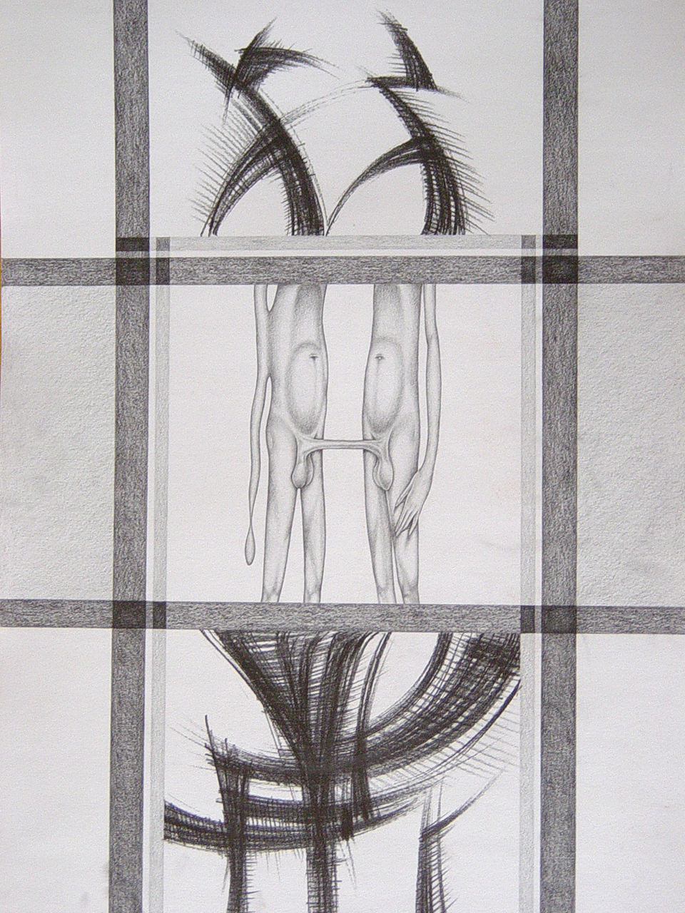 technique: pencil on paper dimension: 70 x 50 cm year: 1995